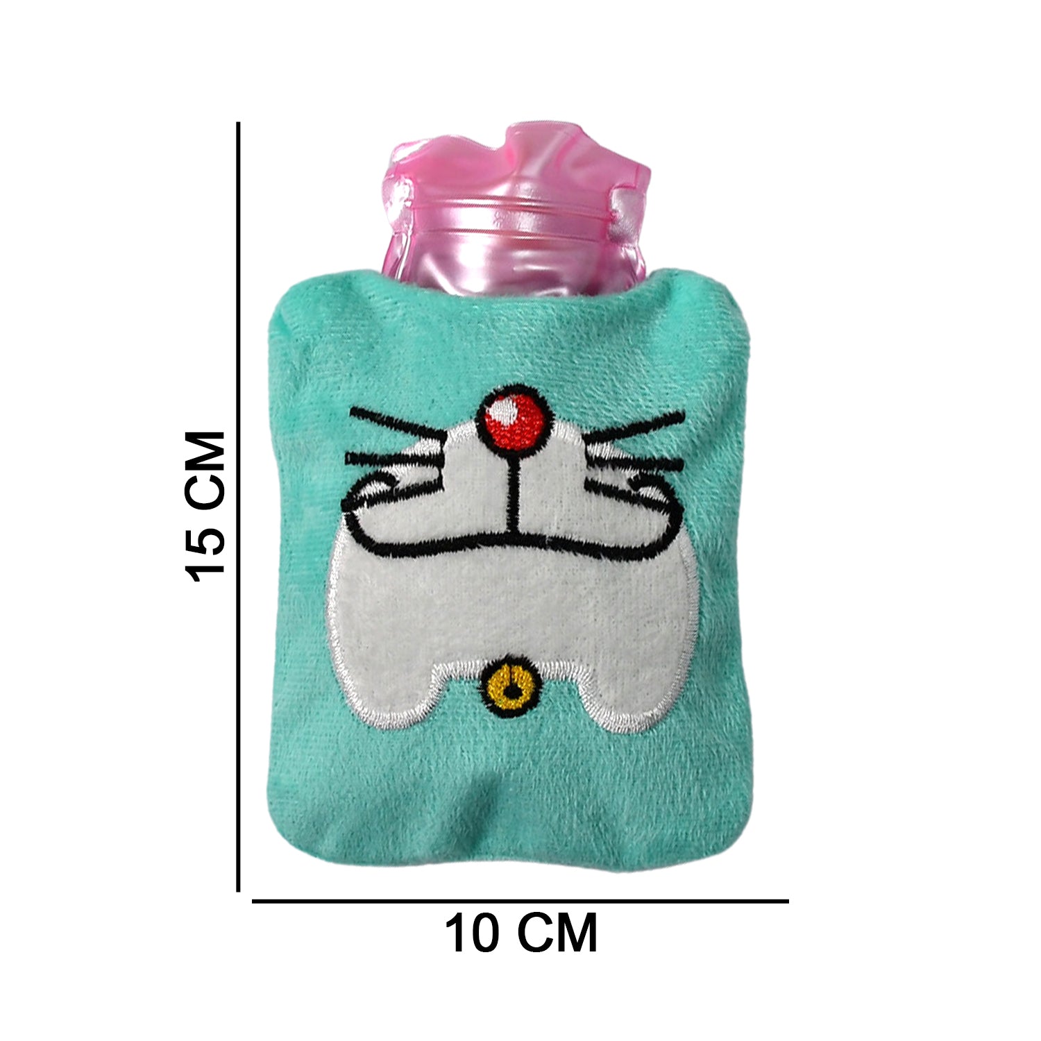 Doremon Cartoon Small Hot Water Bag with Cover for Pain Relief - jugaad.shop