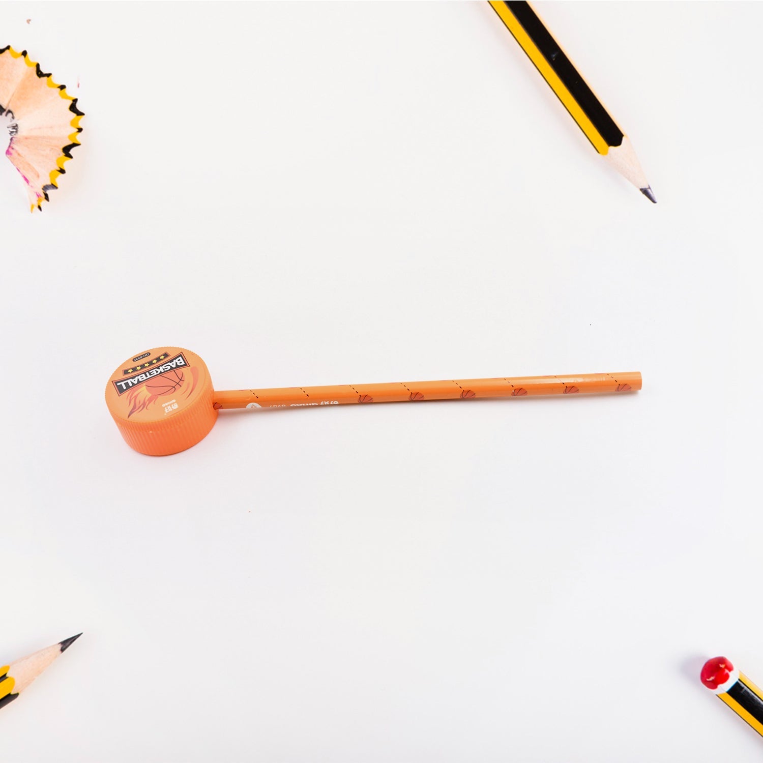 Stationary Kit Football & Basketball Theme Stationary Set For Kids, Pencil, Sharpener, Eraser Set For Kids, Boys & Girls, Birthday Return Gift Stationary Set - jugaad.shop