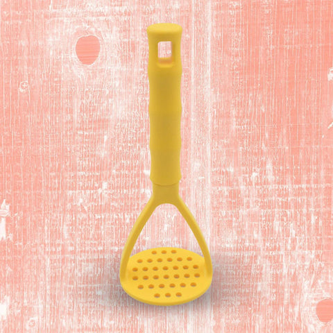 Kitchen Food Masher, Fruit Tool Masher, Professional Masher Kitchen Tool, Kitchen Masher with Comfortable Grip, Heavy Duty Potato masher Perfect for Bean Vegetable Fruits Masher (1 Pc) - jugaad.shop