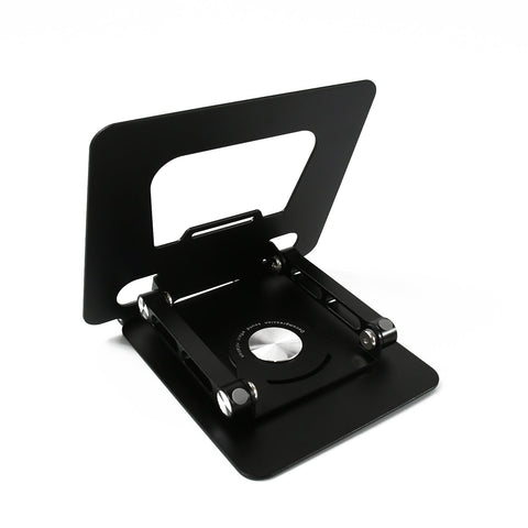 Aluminum Alloy 360°Rotating Bracket, Adjustable Tablet Stand, Portable Foldable Ergonomic Tablet Support - jugaad.shop