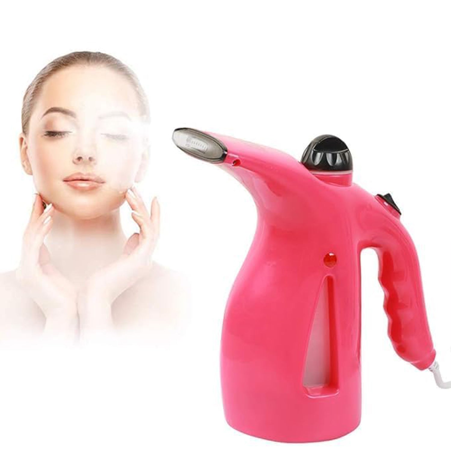 Portable 4 in 1 Handheld Garment Steamer & Facial Steamer Electric Iron Steam Portable Handy Vapor Steamer - jugaad.shop