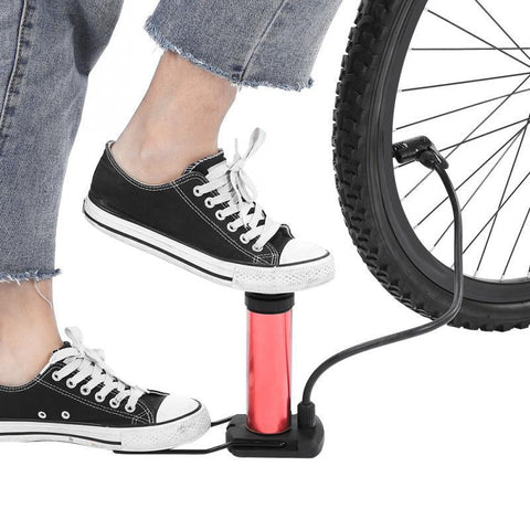 Portable Mini Foot Pump for Bicycle, Bike, and Car - jugaad.shop