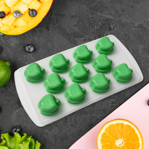 Silicone Mold Ice Cube Tray Creative Sweet Multi Type Ice Tray Buckets, Ice Cube Trays Multi Fruit Shape Ice Tray (1 Pc) - jugaad.shop