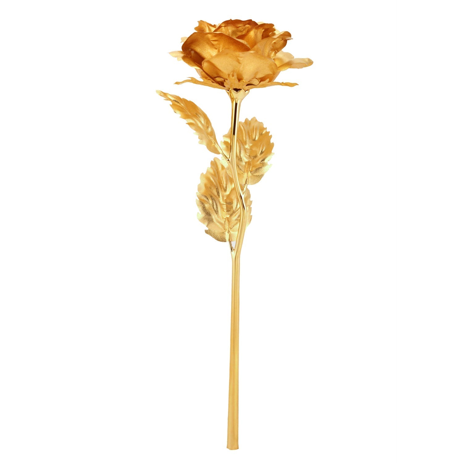 Luxury Decorative Gold Plated Artificial Golden Rose with Premium Box - jugaad.shop