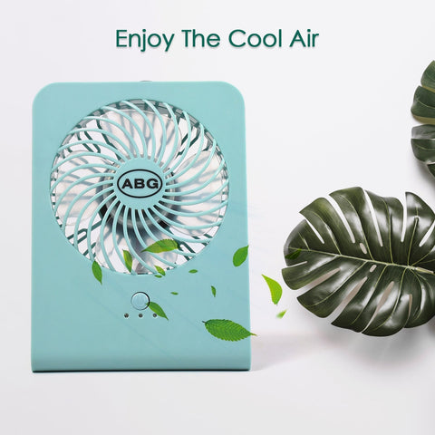 Portable Desk Fan Big Table Fan3 Step Speed Setting Fan Personal Desk Fan Suitable For Office , School & Home Use (Battery Not Include) - jugaad.shop