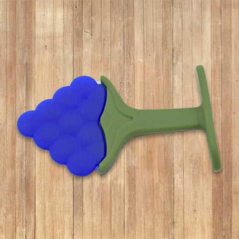 Fun and safe teether for toddlers, showcasing its soft and chewable design.