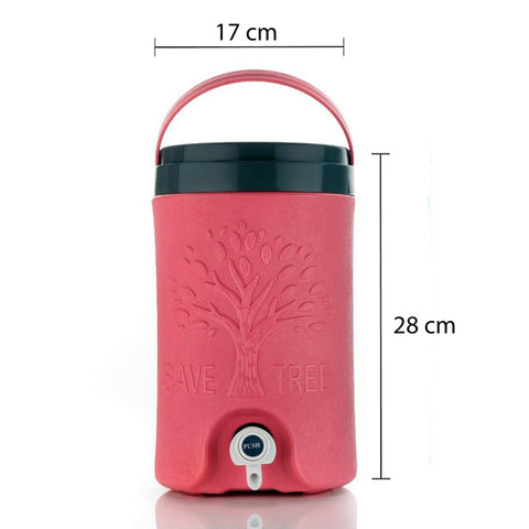 Multicolored 5L Water Rover Jug: Insulated Plastic Jug with Sturdy Handle - jugaad.shop