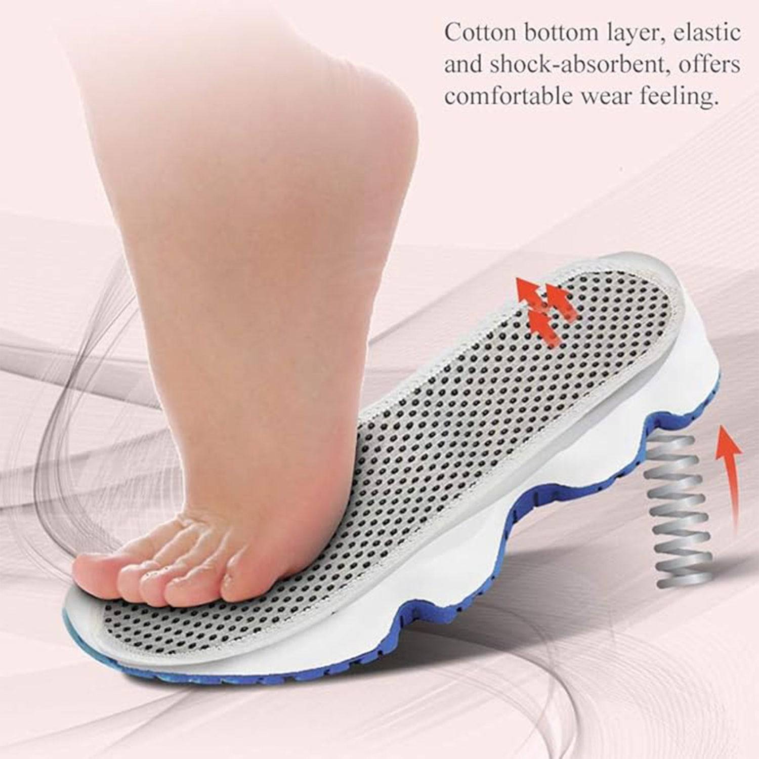 Massage Magnetic Self Heating Insole Shoe, Heating Insole for Women Men - Unisex Warm Insole - Thermal Insoles - Tourmaline Self Heating Shoe Inserts - Warm Shoe Pad (1 Pair) - jugaad.shop