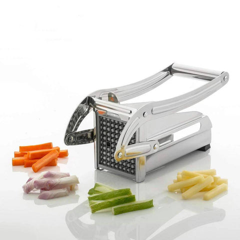 FRENCH FRIES POTATO CHIPS STRIP CUTTER MACHINE WITH BLADE - jugaad.shop