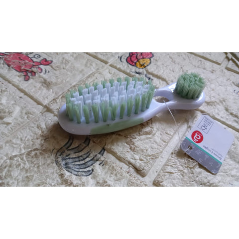 2 in 1 hard bristle brush, multi-use brush, High Quality Brush (1 Pc) - jugaad.shop