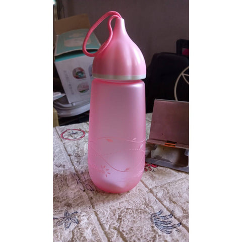 Unique Shape Premium Plastic water bottle With Dori Easy to Carry leakproof BPA-free, water Plastic water bottle for children, Home, School (1 Pc / 550 ML) - jugaad.shop