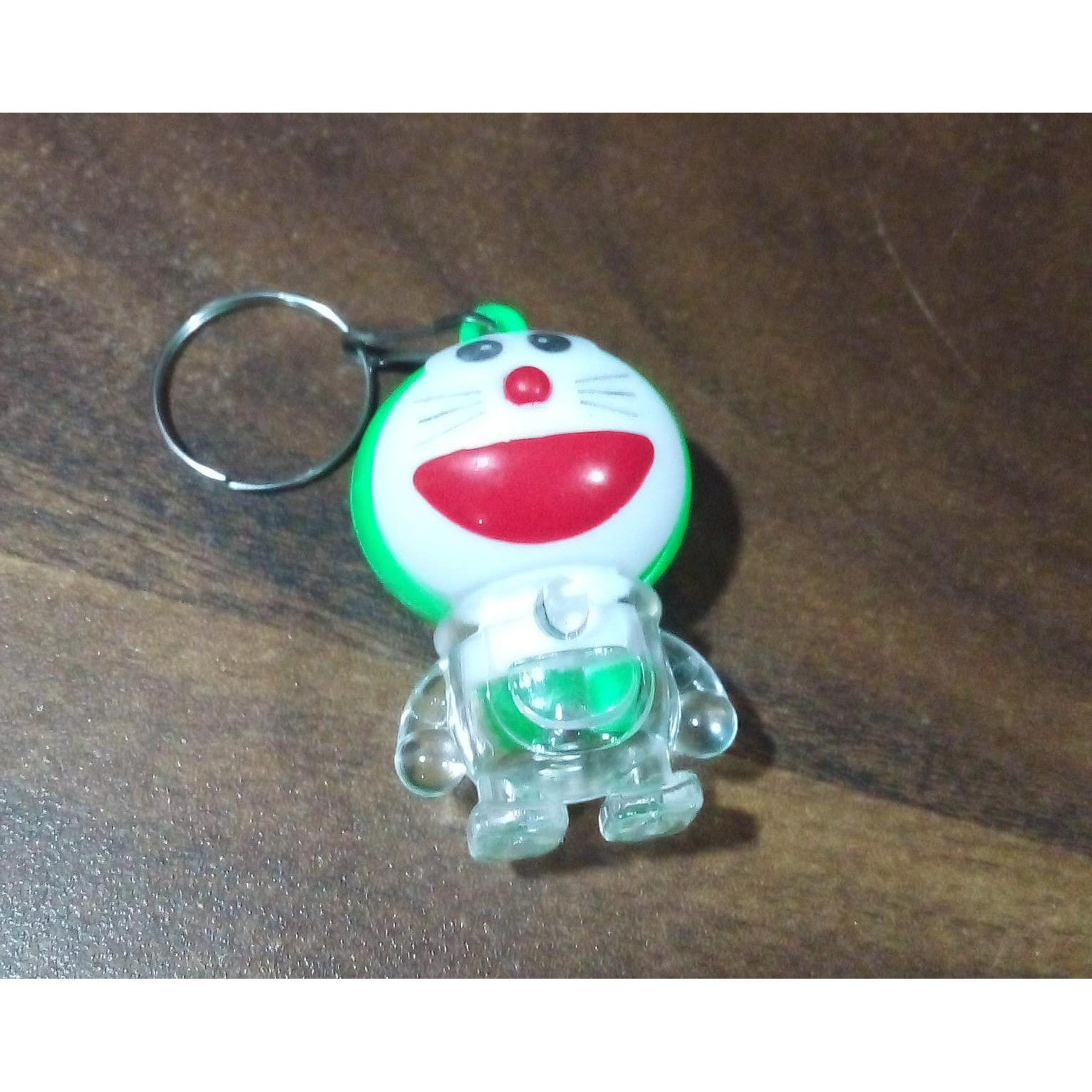 Doremon lightning keychain, 2 colored lightning keychain (1 pc) - jugaad.shop