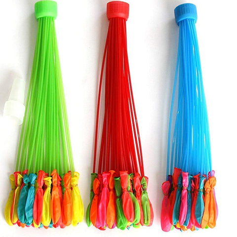 Holi Magic Water Balloons for Kids - 111 pcs (Multicolor) - jugaad.shop