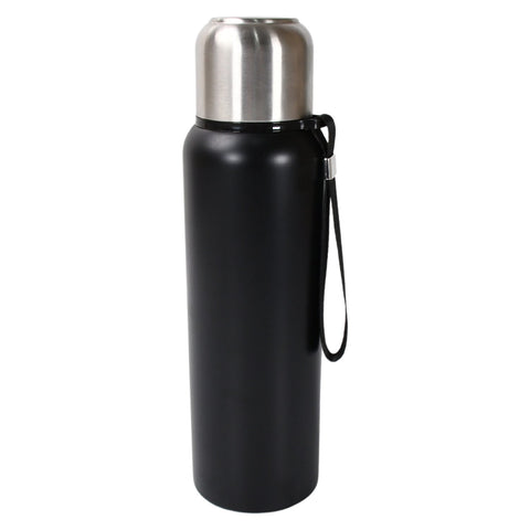 Stainless Steel Water Bottle, Fridge Water Bottle, Stainless Steel Water Bottle Leak Proof, Rust Proof, Cold & Hot Thermos steel Bottle| Leak Proof | Office Bottle | Gym | Home | Kitchen | Hiking | Trekking | Travel Bottle (800ML) - jugaad.shop