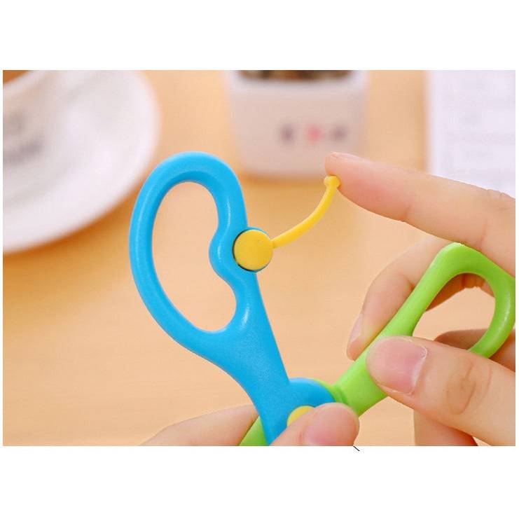 Kids Handmade Plastic Safety Scissors Safety Scissors - jugaad.shop