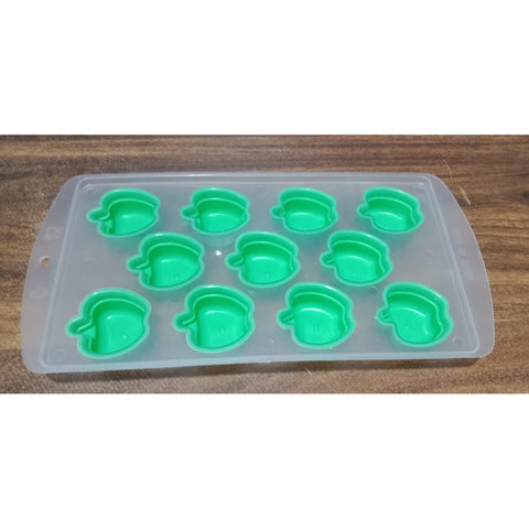 Silicone Mold Ice Cube Tray Creative Sweet Multi Type Ice Tray Buckets, Ice Cube Trays Multi Fruit Shape Ice Tray (1 Pc) - jugaad.shop