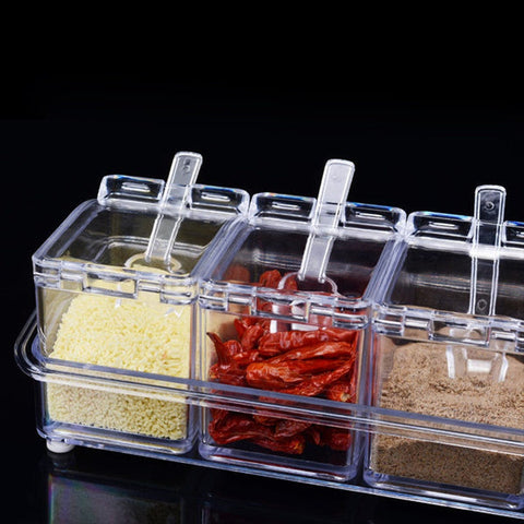 Durable spice storage box