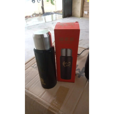 Double Walled Insulated Hot and Cold Water / Tea / Coffee Thermal Bottles (600 ML) - jugaad.shop