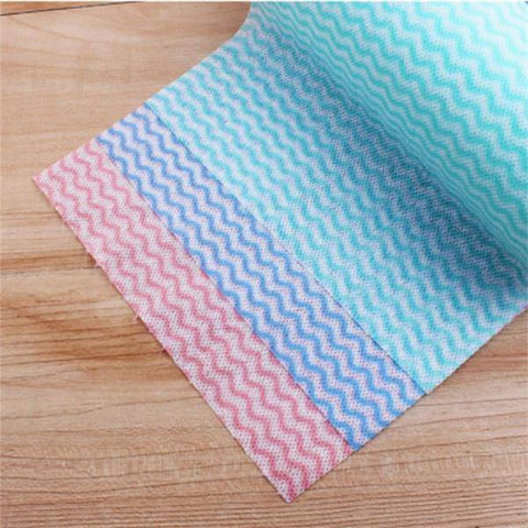 Non Wooven Fabric Disposable Handy Wipe Cleaning Cloth Roll (1Pc) - jugaad.shop