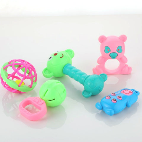 Baby rattles toy set