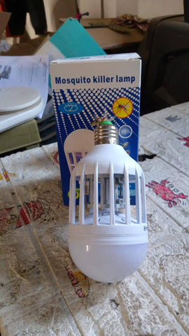 15W  Mosquito Killer Lamp E27 Summer Moths Flying Insects Led Zapper Mosquito Killer Lamp Light Bulb Household - jugaad.shop