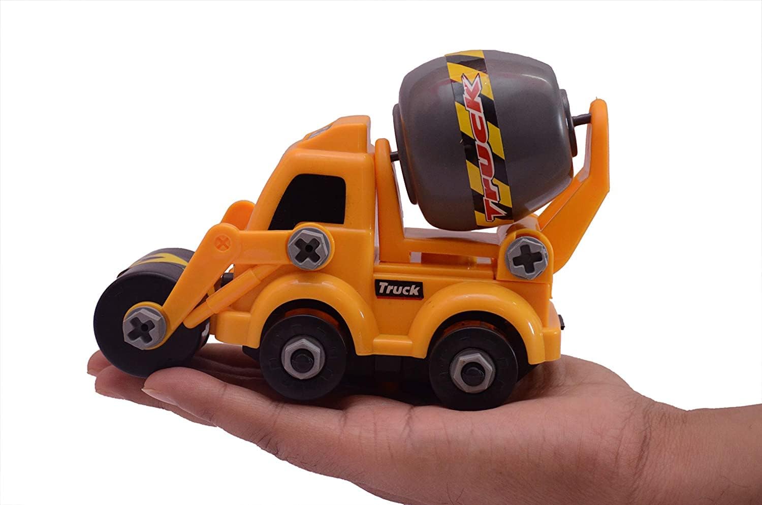 Engineering vehicles Nut Assembly Vehicle Toy, DIY Nut Assembly Vehicle Model Toy Highly Simulation Children Kids Car Model Toy Set (2 Pc Set) - jugaad.shop