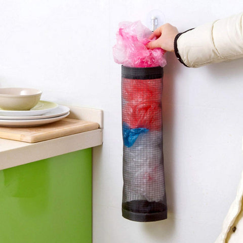 Hanging Waste Bag Holder, Garbage Bag Storage Bag, Widening Handle Hanging Sturdy for Store Garbage Bags Home Store Debris Kitchen, Bedroom Large Capacity for Restaurant (1 Pc) - jugaad.shop