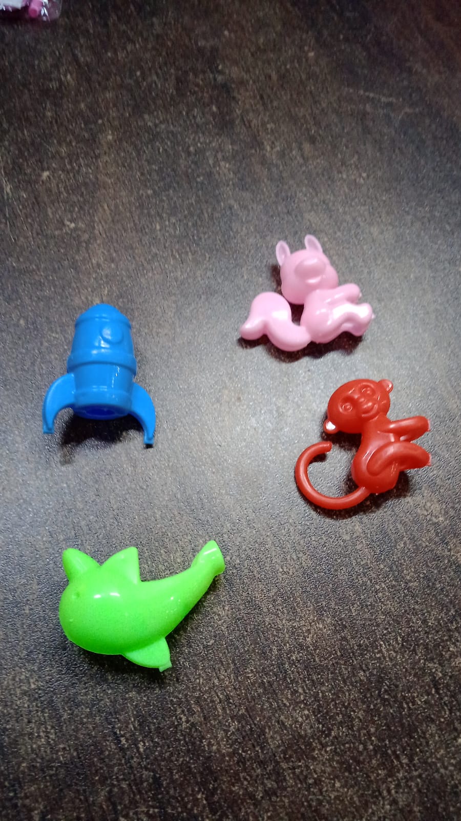 Mix Character, Monkey, Fish, Cat Pencil Top Promotional toys (1 Pc / Mix Colour & Design)-jugaad.shop