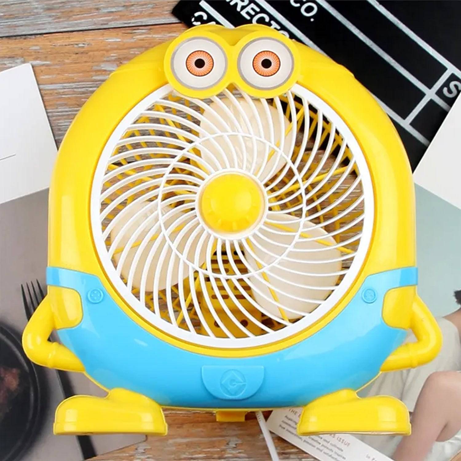 plastic cute mini electric usb fan desk fan for children ( Battery Not Include) - jugaad.shop