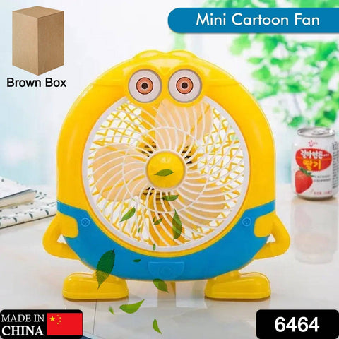 plastic cute mini electric usb fan desk fan for children ( Battery Not Include) - jugaad.shop