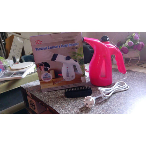 Portable 4 in 1 Handheld Garment Steamer & Facial Steamer Electric Iron Steam Portable Handy Vapor Steamer - jugaad.shop