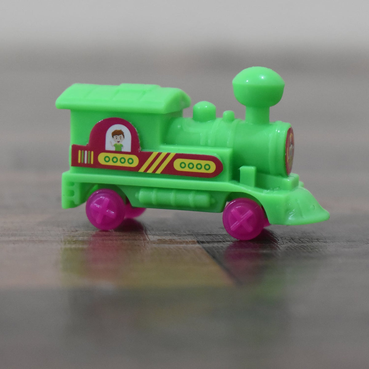 Pull along train toy for babies