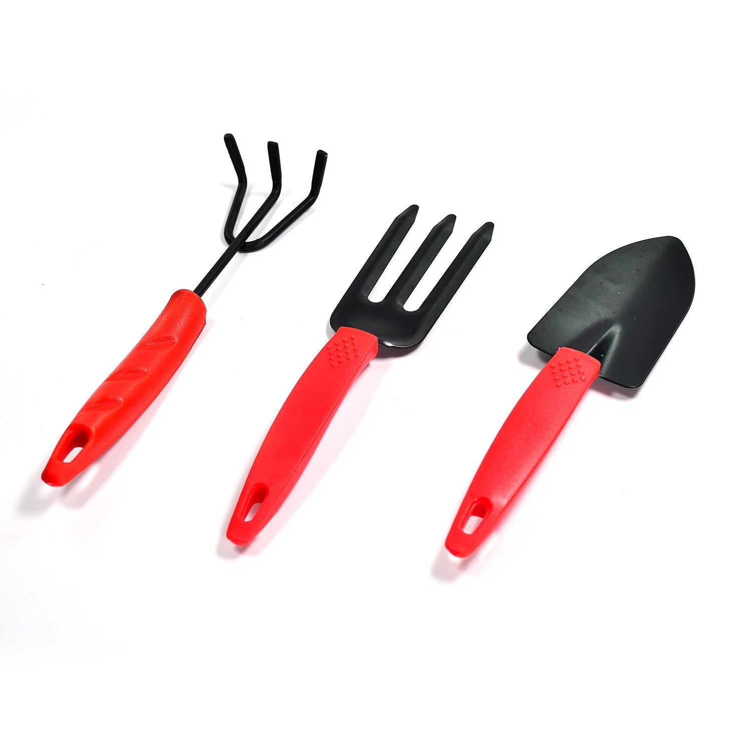 3pcs Small sized Hand Cultivator, Small Trowel, Garden Fork - jugaad.shop