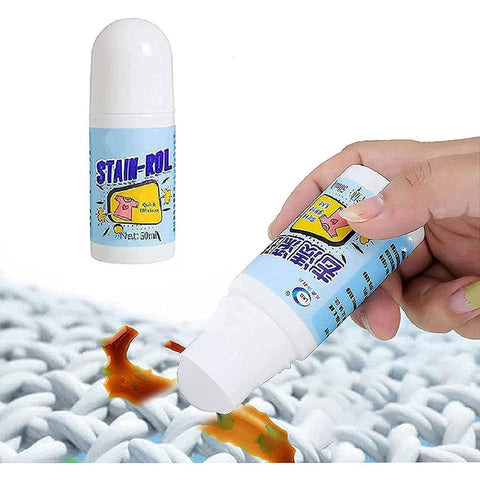 Clothes Stain Remover Bead Design Emergency Stain Rescue Roller-ball Cleaner for Natural Fabric Removes Oil Almost All Types of Fabrics - jugaad.shop