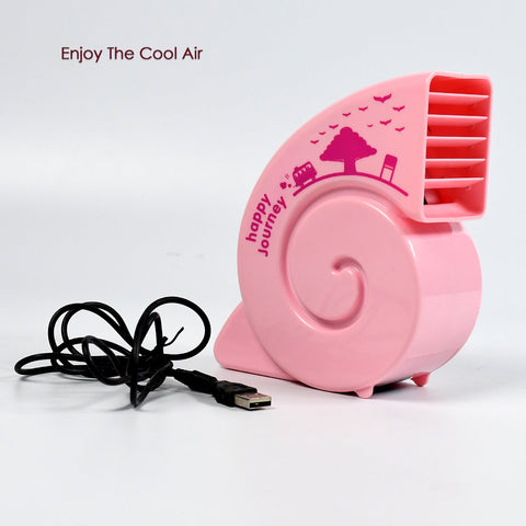 Cute Bright Color Desktop Office USB Mini Fan Battery USB Fans USB Mini Fans (Battery Not Include) - jugaad.shop