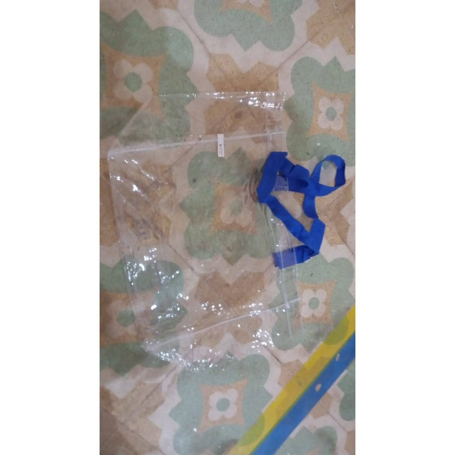 Multifunction Transparent Bag With Handle Bag (45×30×14 CM / 1 pc) - jugaad.shop