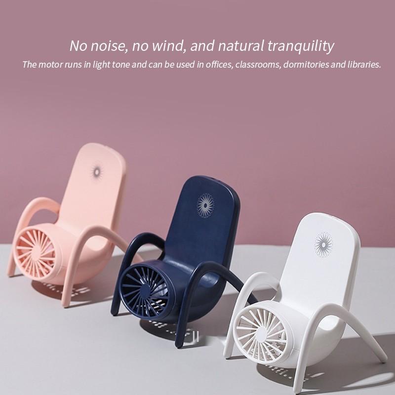 Portable Mobile Phone Holder Fan  Personal Fan Multi- Function Fan Handheld Charging Fan (Battery Not Include) - jugaad.shop