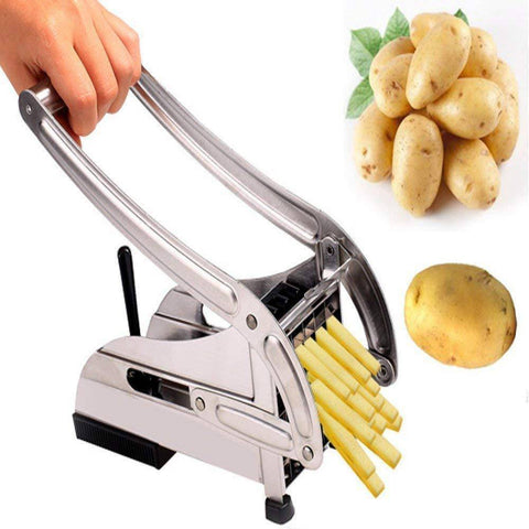 FRENCH FRIES POTATO CHIPS STRIP CUTTER MACHINE WITH BLADE - jugaad.shop