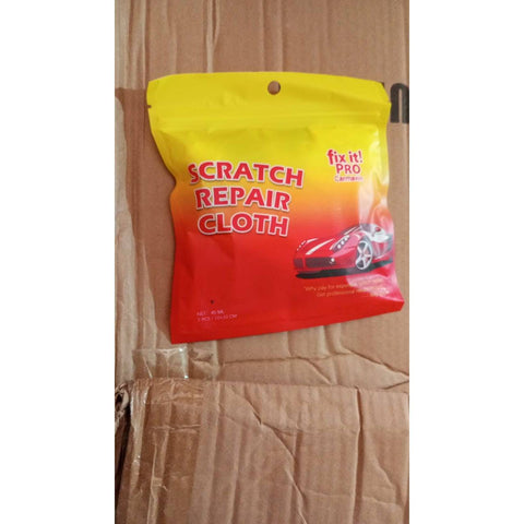 Nano Magic Car Scratch Remover Cloth, Multipurpose Scratch Repair Cloth, Cloth for Car Paint Scratch Repair, Easy to Repair Slight Scratches on the Surface Polishing Repeatable Use for All Kinds of Car (45 ML Repair Solution, 2 Gloves, 2 nano Cloth) - jugaad.shop