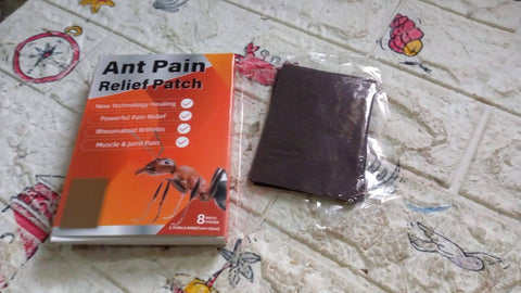 Ant Pain Relief Patch - Pack of 8 Patches | Instant Relief from Muscular Pain & Joint Pain| Natural Pain Relief Patches | Powerful Pain Relief, No Side Effects - jugaad.shop