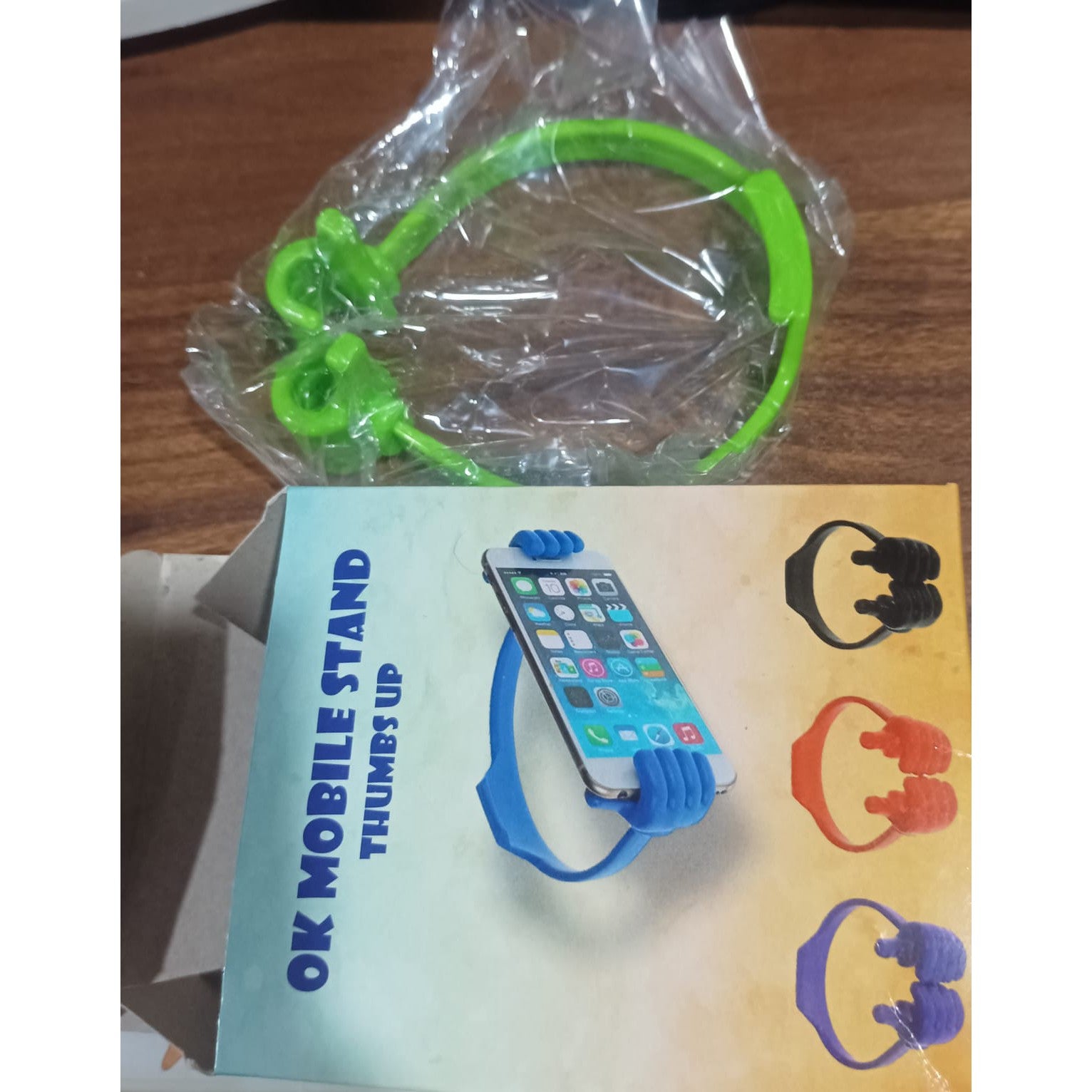 Hand Shape Mobile Stand used in all kinds of places including household and offices as a mobile supporting stand (1 Pc / With Color Box)  - jugaad.shop