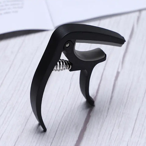 Guitar Capo with Pickup Stand, Soft Pad for Acoustic and Electric Guitar Ukulele Mandolin Banjo Guitar Accessories - jugaad.shop