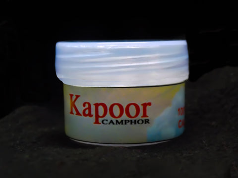 Pure kapoor tablets for use in diffusers and pujas