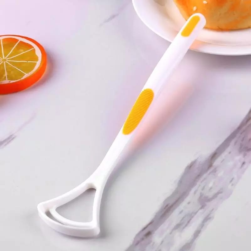 New Hot Away Hand Scraper Fashion Tongue Cleaner Brush with Silica Handle - jugaad.shop