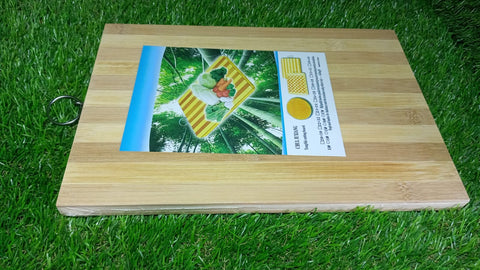 Natural wood cutting board