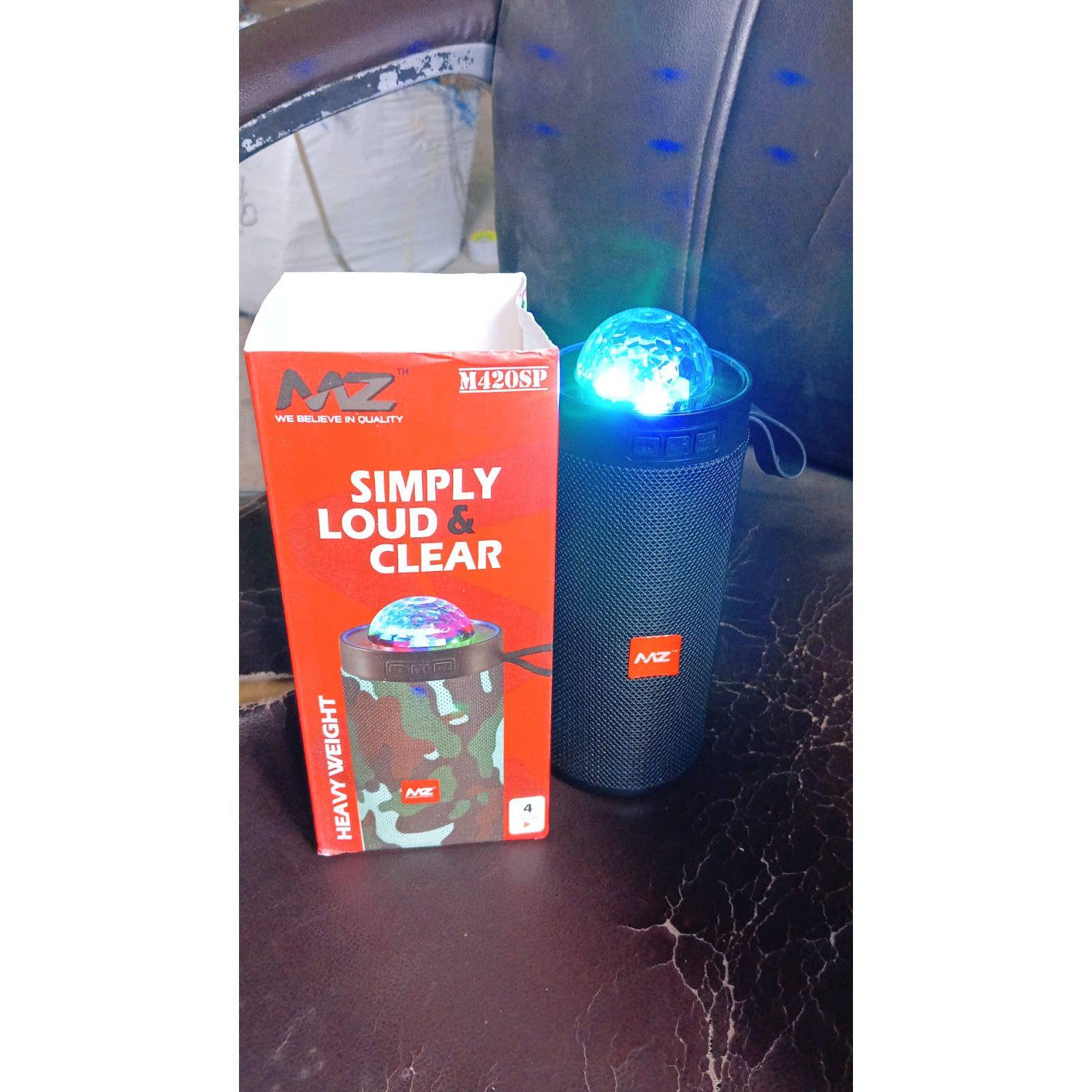 3D Disco Light Sound Bluetooth Speaker (1 Pc) - jugaad.shop