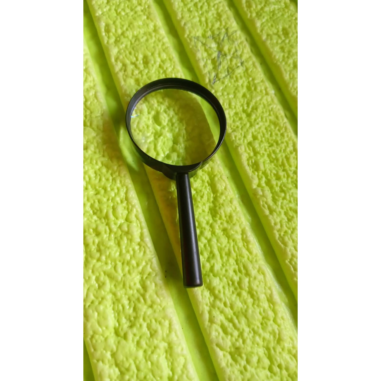 Magnifying glass Lens - reading aid made of glass - real glass magnifying glass that can be used on both sides - glass breakage-proof magnifying glass, Protect Eyes, 50 mm - jugaad.shop