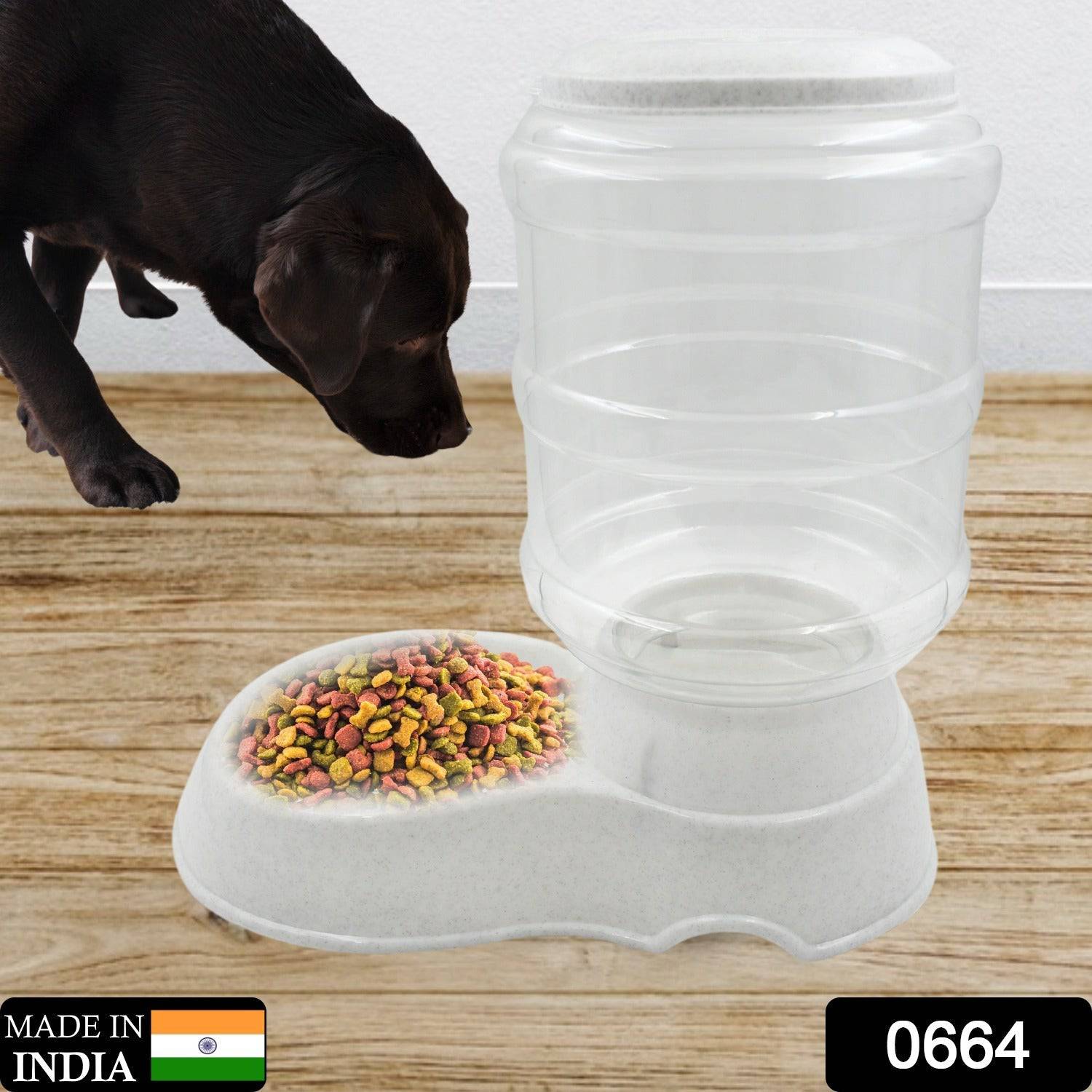 Automatic Pet Food Dispenser Self-Dispensing Pet Feeder Food Dispenser - jugaad.shop