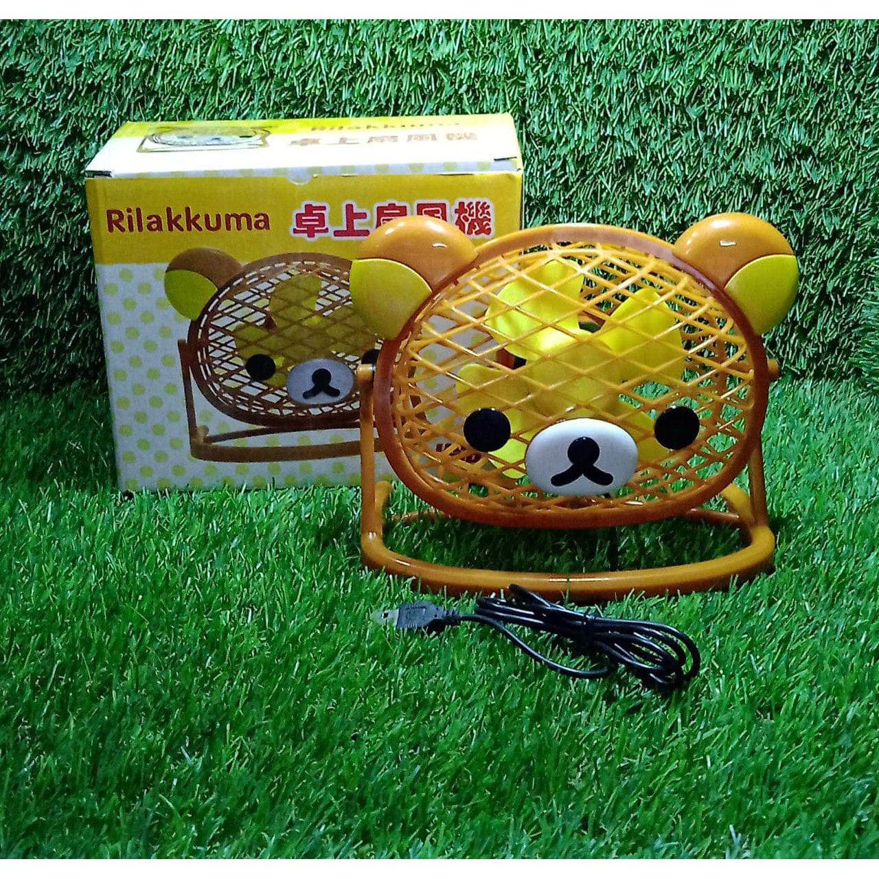 TEDDY BEAR PORTABLE FAN ADJUSTABLE USB FAN SUITABLE FOR HOME , OFFICE , CAR, & MULTI USE FAN - jugaad.shop