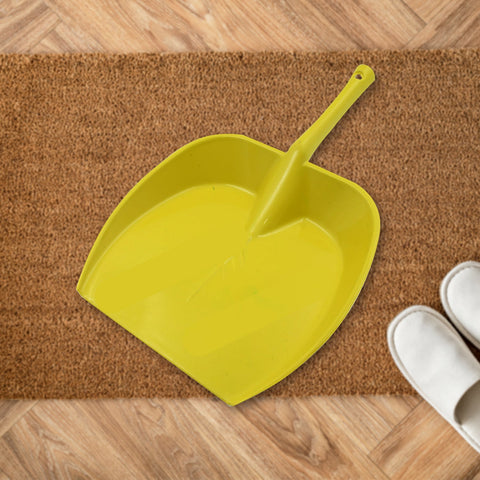 Dustpan with Long Handle, Dust Collection Dust Pan Tray for Kitchen, Home, Office, Bathroom Etc (1 Pc / Multicolor ) - jugaad.shop